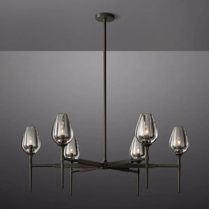 Tulip Round Chandelier 42''