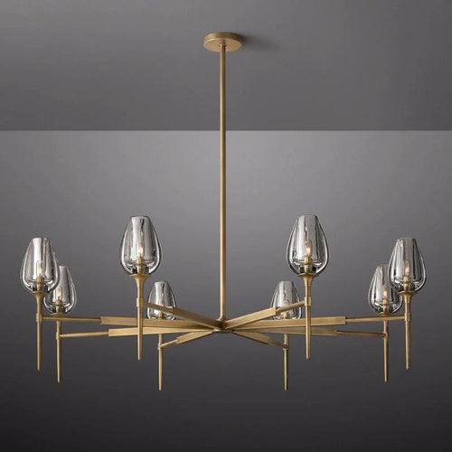 Tulip Round Chandelier 54''