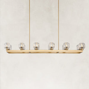 Vellu Rectangular Chandelier 59"W