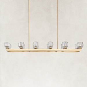 Vellu Rectangular Chandelier 59"W