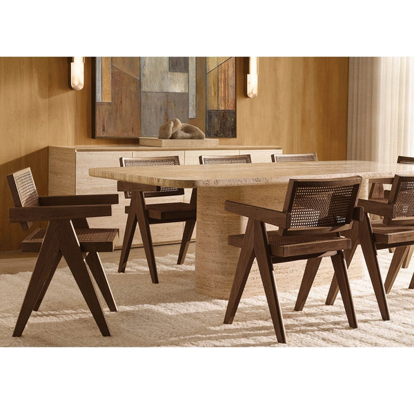 Vitolor Carved Rectangular Dining Table