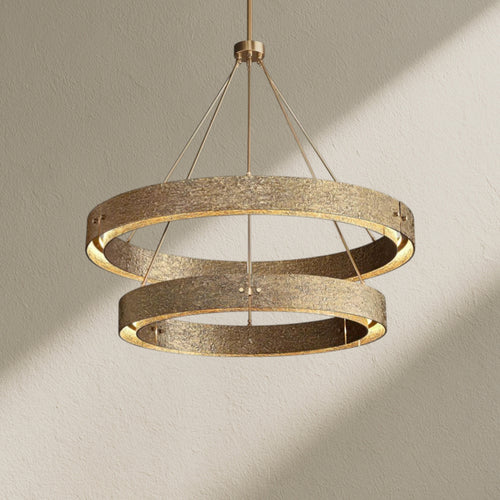 Vouvray Two-Tier Round Chandelier