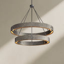 Vouvray Two-Tier Round Chandelier