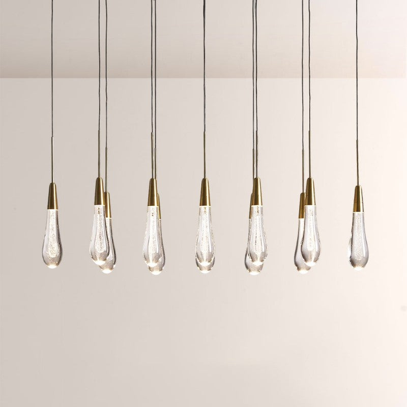 Waterdrop Linear Chandelier