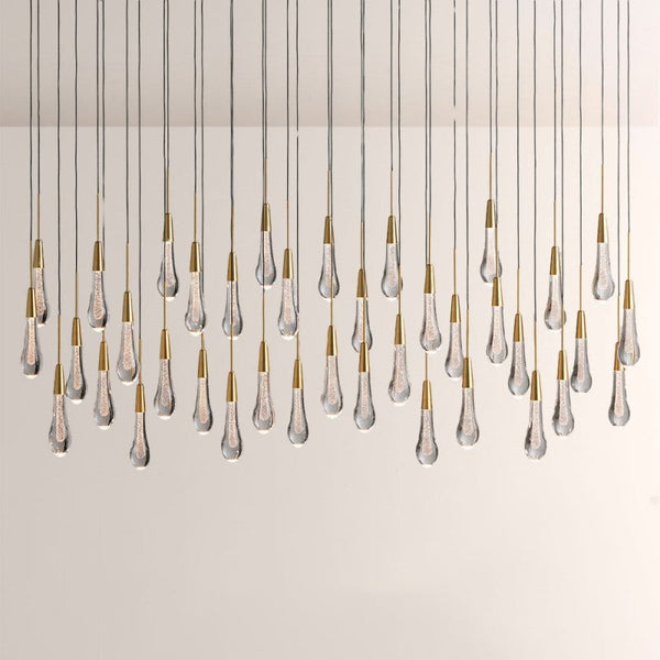 Waterdrop Linear Chandelier