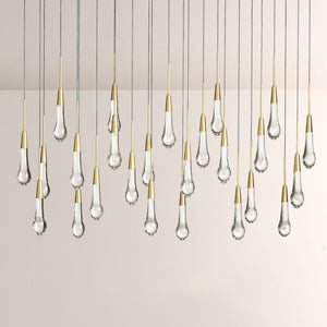 Waterdrop Linear Chandelier