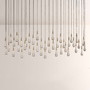 Waterdrop Linear Chandelier