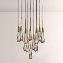 Waterdrop Round Chandelier