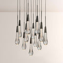Waterdrop Round Chandelier