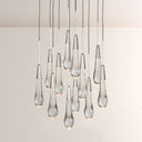 Waterdrop Round Chandelier