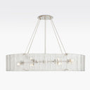Willamette Oval Crystal Chandelier 48"