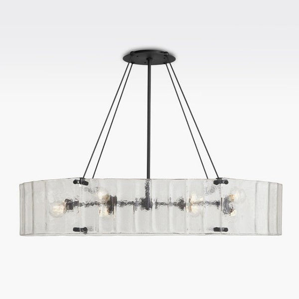 Willamette Oval Crystal Chandelier 48"