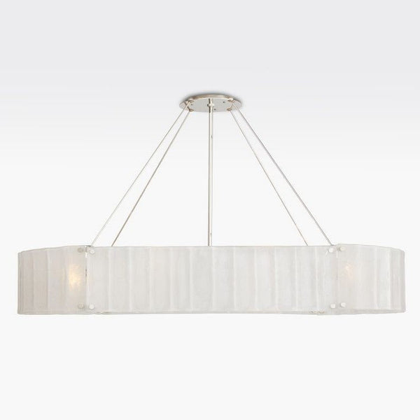 Willamette Oval Crystal Chandelier 60"