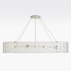 Willamette Oval Crystal Chandelier 60"