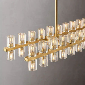 Arcachon Rectangular Dining Room Chandelier 54"