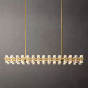 Arcachon Rectangular Dining Room Chandelier 54"