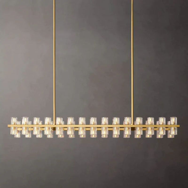 Arcachon Rectangular Dining Room Chandelier 54"