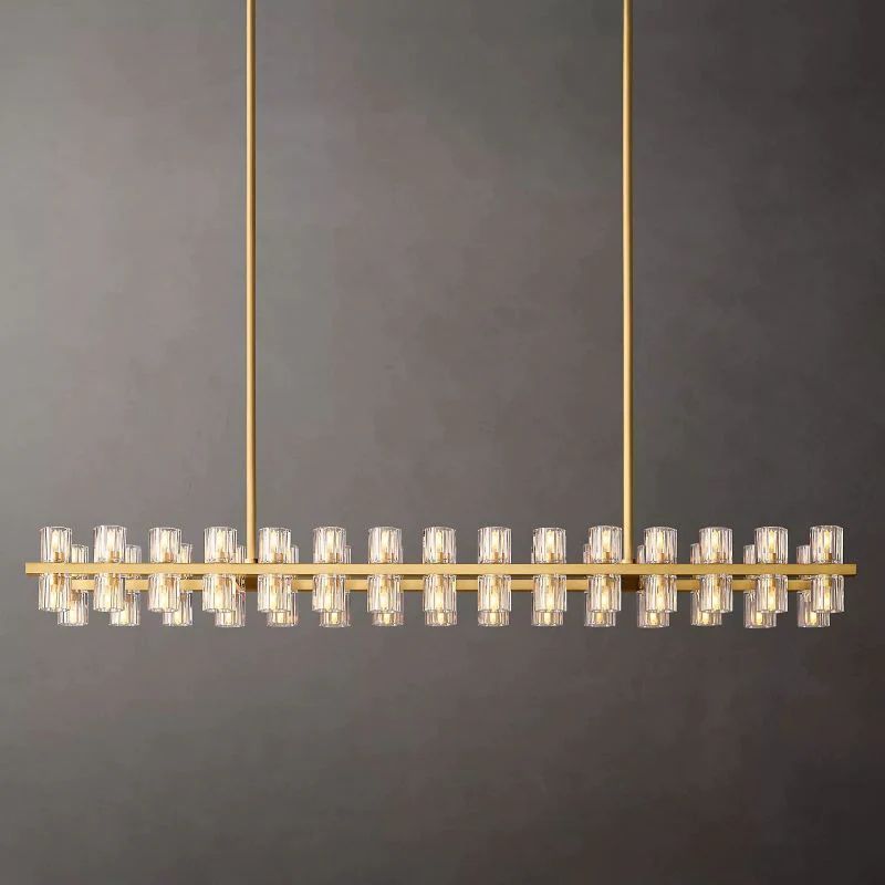 Arcachon Rectangular Dining Room Chandelier 54"