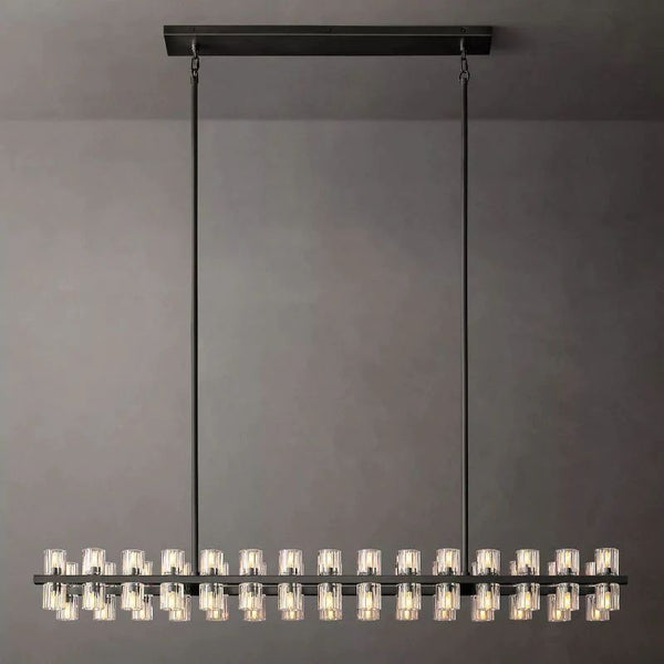 Arcachon Rectangular Dining Room Chandelier 54"