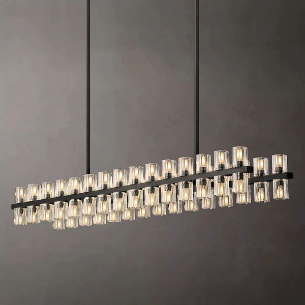 Arcachon Rectangular Dining Room Chandelier 54"