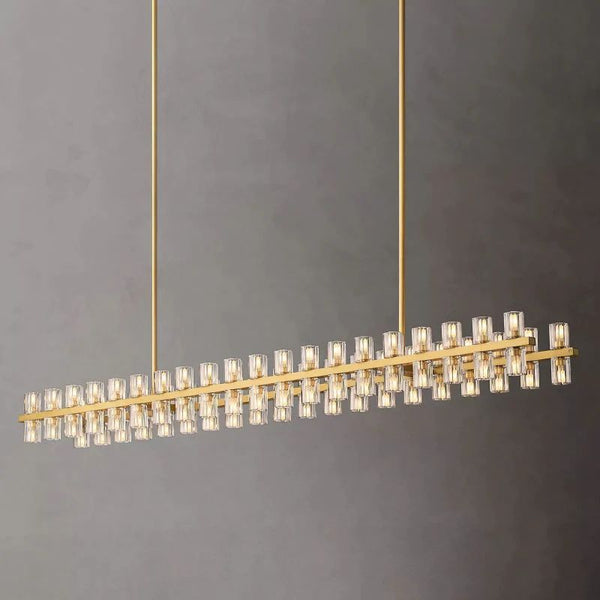 Arcachon Rectangular Dining Room Chandelier 72"