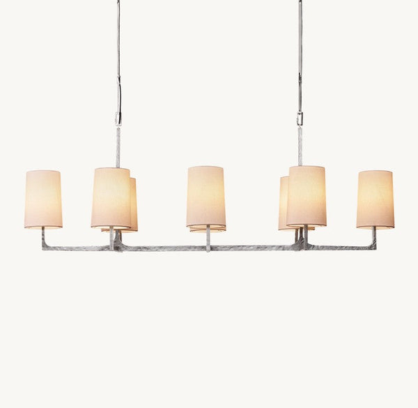 Wright Linear Chandelier 54"L 72"L
