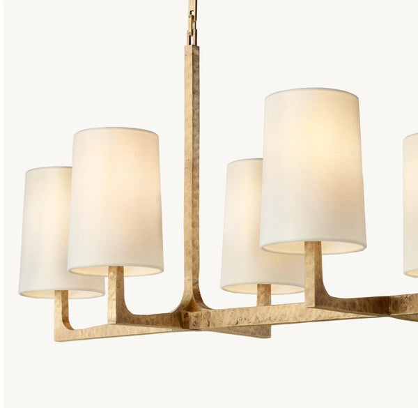 Wright Linear Chandelier 54"L 72"L