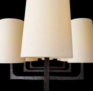 Wright Linear Chandelier 54"L 72"L