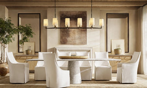 Wright Linear Chandelier 54"L 72"L