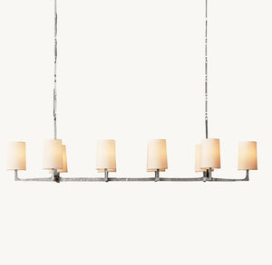 Wright Linear Chandelier 54"L 72"L