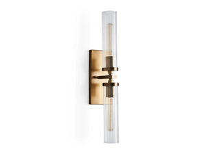 Andreas 2-Light Glass Wall Sconce