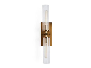 Andreas 2-Light Glass Wall Sconce