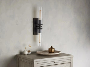 Andreas 2-Light Glass Wall Sconce