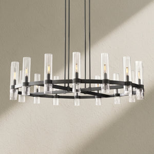 Raveller Round Chandelier 48"