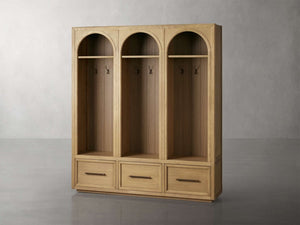 Hattie Triple Entryway Cabinet 70”