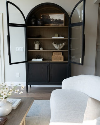 Hattie Glass Cabinet