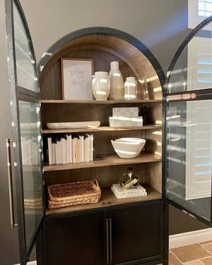 Hattie Glass Cabinet