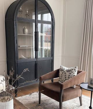 Hattie Glass Cabinet