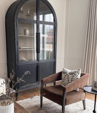 Hattie Glass Cabinet