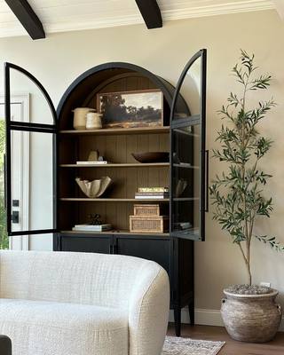 Hattie Glass Cabinet