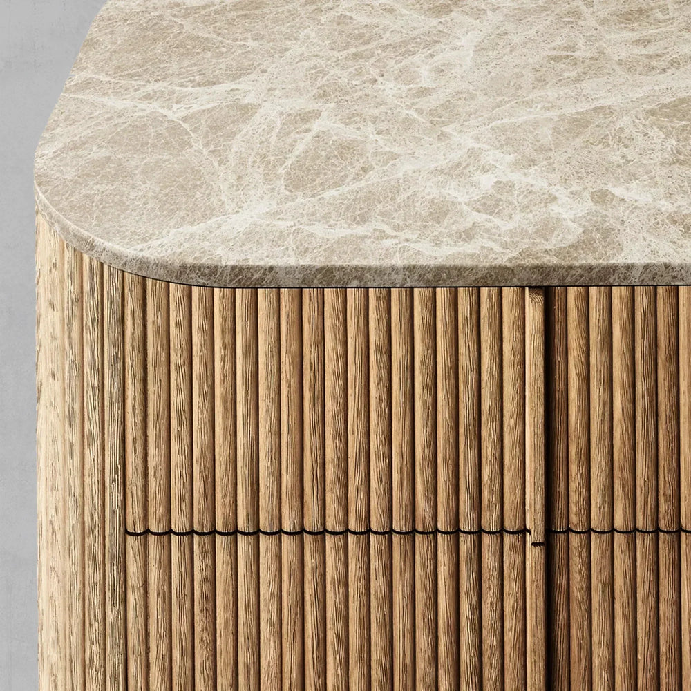 Mulholland Modern Stone 9-Drawer Dresser