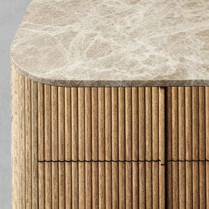 Mulholland Modern Stone 9-Drawer Dresser