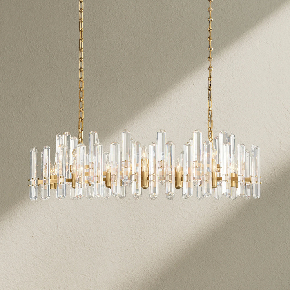 Bonito Rectangular chandelier