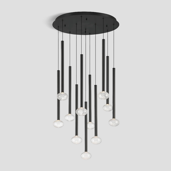 Leslie Crystal Chandelier /Pendant Light For Living Room Dinning Room