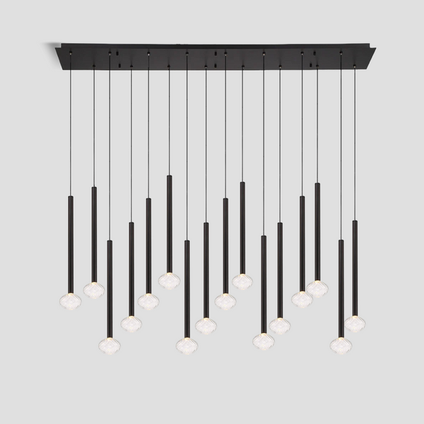 Leslie Crystal Chandelier /Pendant Light For Living Room Dinning Room